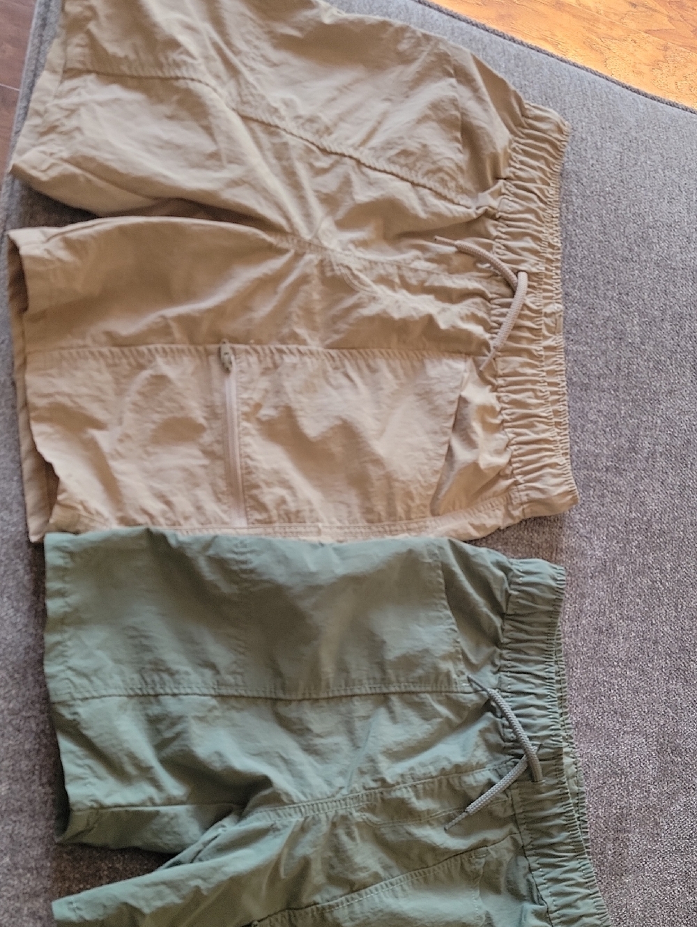 The Children's Place Boys' Lightweight Khaki and Olive Green Cargo Shorts